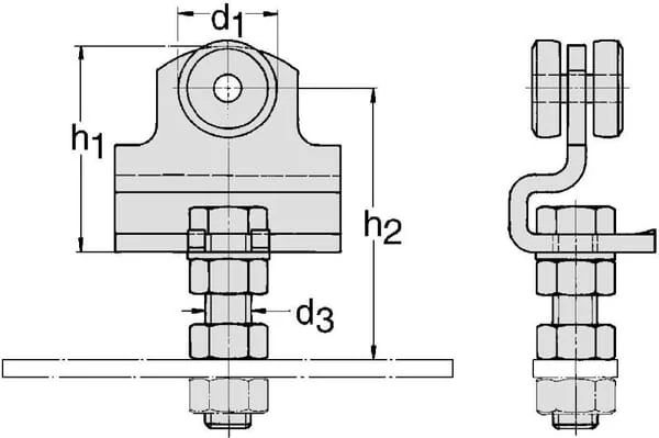 Mea - TB336320 - Einzelrollenwagen Groesse 2