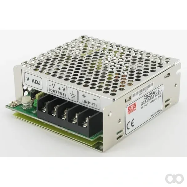 Mean Well - SD25A12 - Wandler 9,2-18VDC Zu 12VDC 2,1A