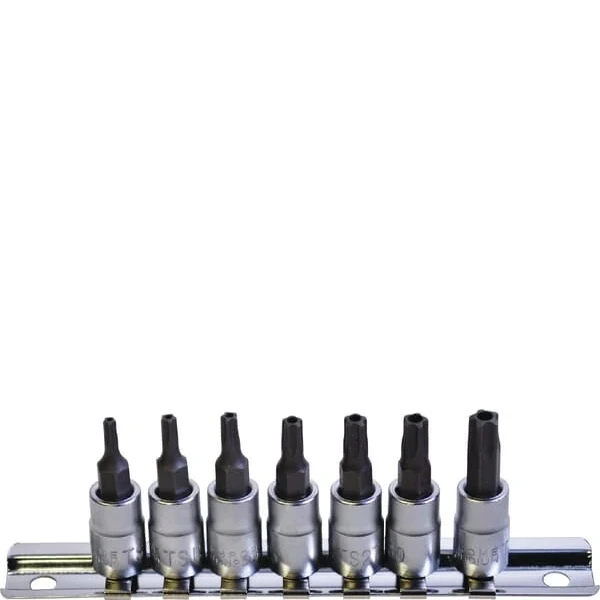 Midlock - VKBSET7 - Steckschluesselsatz 1/4" 5-Kant Startorx 7-Tlg.