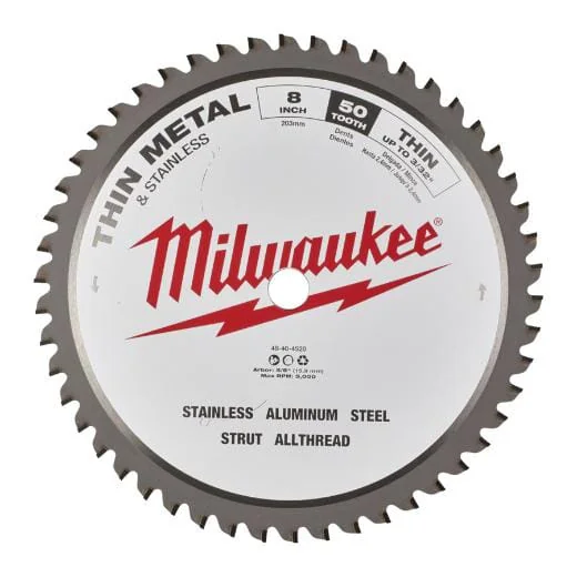 Milwaukee - 48404520 - Metall-Kreissaegblatt 203mm