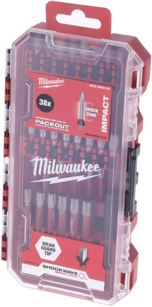 Milwaukee - 4932492009 - Bitsatz, 38-teilig