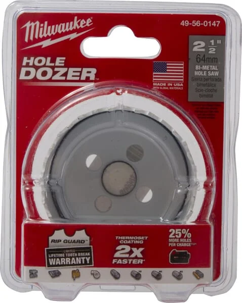 Milwaukee - 49560147 - Bi-Metall-Lochsaege 2 1/2 Zoll