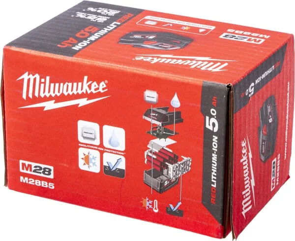 Milwaukee - M28B5 - Batterie 28V 5,0 Ah