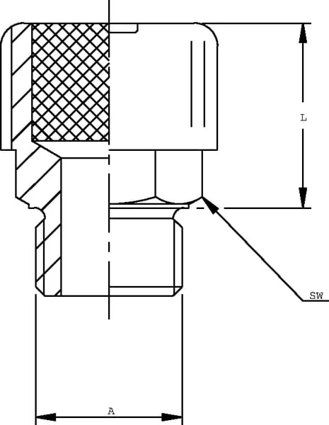Mintor - OF02K - Belueftungsfilter 1/8 BSP