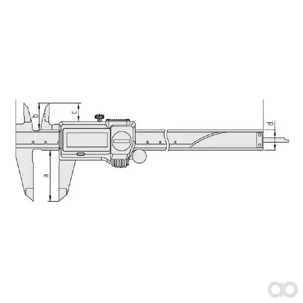 Mitutoyo - 50070820 - Digitaler ABS-Messschieber Coolantproof IP67 0-300 mm