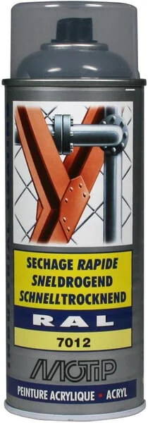 Motip - 07018 - RAL 7012 Sprühbasaltgrau
