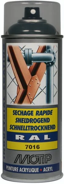 Motip - 07020 - RAL 7016 Acryl Spruehdose Anthrazit