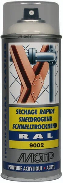 Motip - 07046 - RAL 9002 Spruehgrauweiss