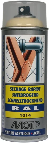 Motip - 07057 - RAL 1014 Spruehivorweiss
