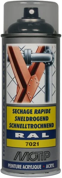 Motip - 07149 - RAL 7021 Spruehschwarzgrau
