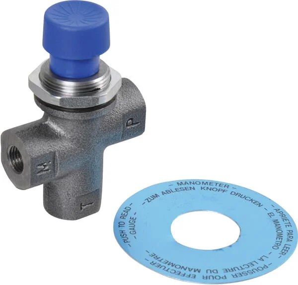 MP Filtri - EM1 - Manometer-Ueberdruckventil