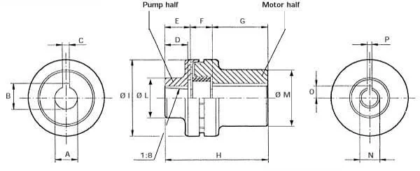MP Filtri - GE283 - Kupplung Diameter 28: 3