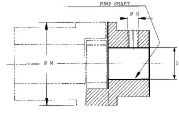 MP Filtri - GEP584 - Pumpenhaelfte