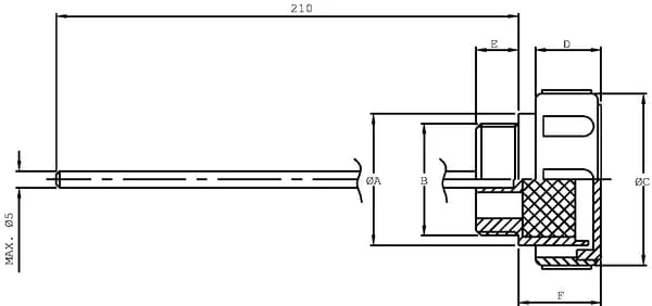 MP Filtri - TSD24 - Peilstab/Einfuellstopfen 1.1/2" BSP