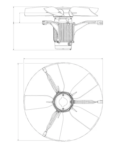Multifan - 1616032050 - Ventilator, Multifan, Diameter 50 cm
