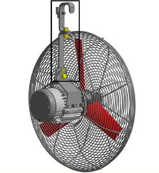 Multifan - BGMFFLEXST - Montagesatz für Ventilator