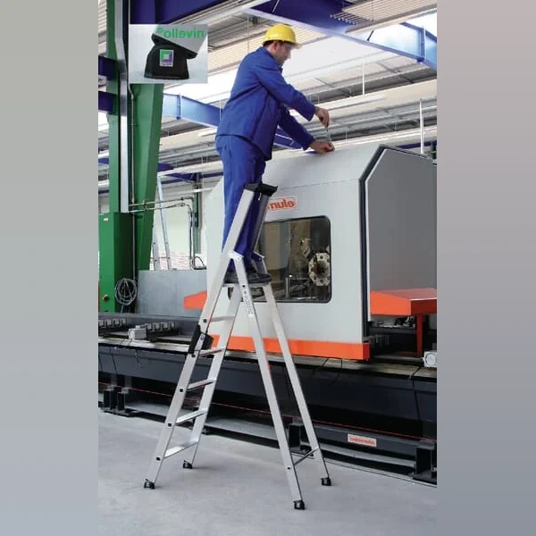 Munk - 40106GST - Trittleiter 1x6 Stufen