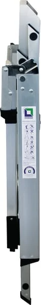 Munk - 53104GST - Falttreppe Mit Halterung, 4 Stufen