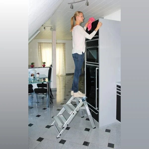 Munk - 55002GST - Falttreppe, 2 Stufen