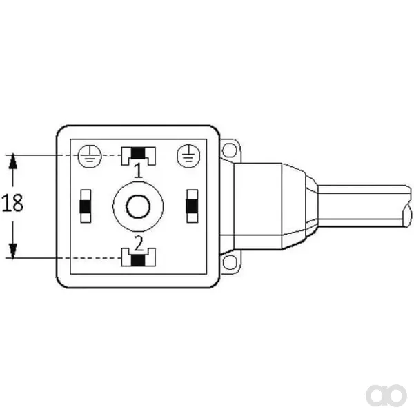 MURR ELEKTRONIK - 18001MSUDA6160150 - Stecker 18mm, 1,5 m Kabel