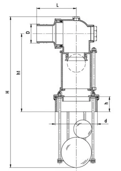 MZ - 0060023 - Ueberlaufventil Diameter 60