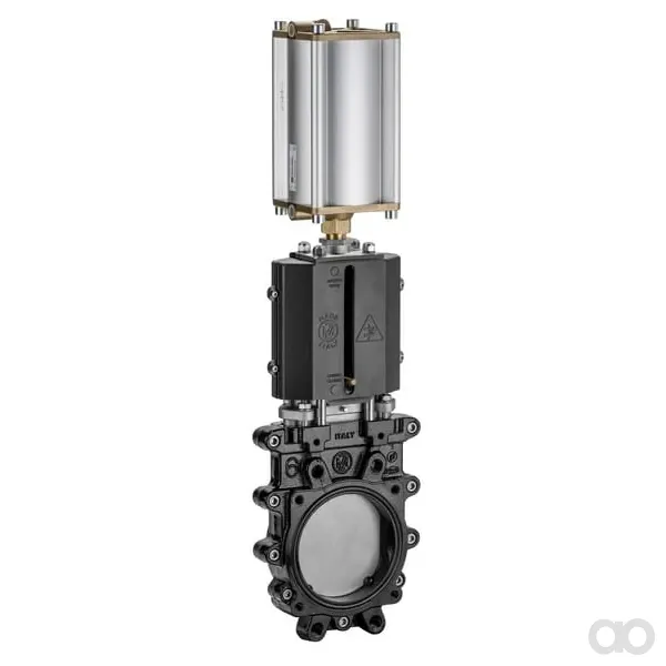 MZ - ARZO0130100570 - Messerabsperrschieber 4" Bidirektional (Pneumatisch)
