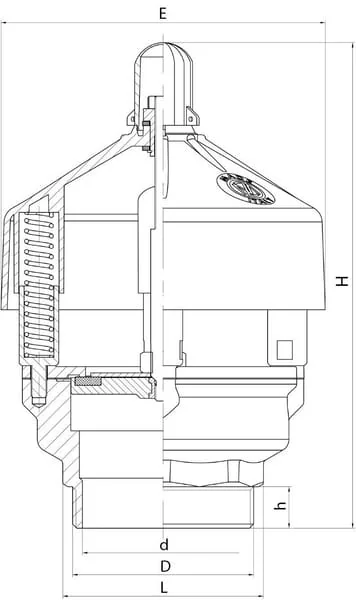 MZ - ARZO0810080000 - Unterdruckventil 3"
