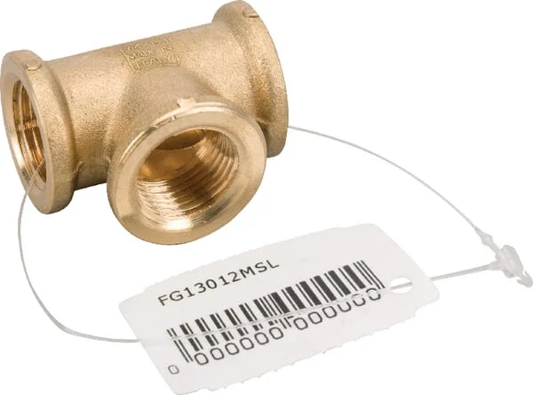 MZ - FG13012MSL - T-Verbindung, Messing 3XF 1/2"
