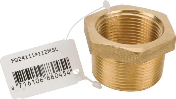 MZ - FG241114112MSL - Messing-Reduzierstueck F 1 1/4" X M 1 1/2"