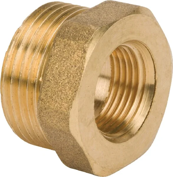 MZ - FG2413438MS - Messing-Reduzierstueck F 3/8" X M 3/4"