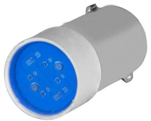 New Elfin - 010BA9SLBL12 - LED-Lampe 12V BA9S Blau New Elfin