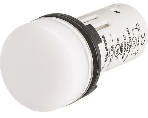 New Elfin - 020LMB - Kontrolllampe Weiss