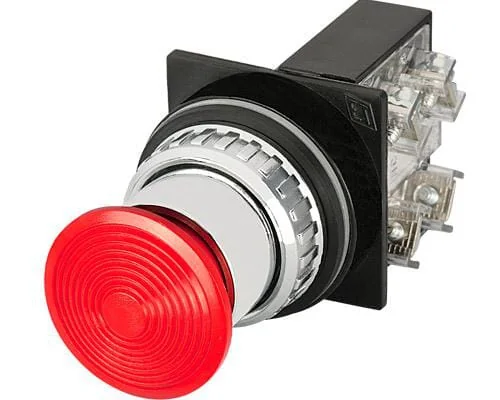 New Elfin - 030PFRF1 - Pilztaster Rot 30 mm