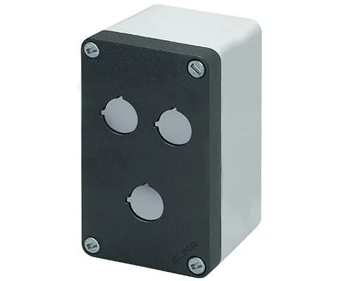 New Elfin - 040C08148P3C - Aluminium-Drucktastenbox