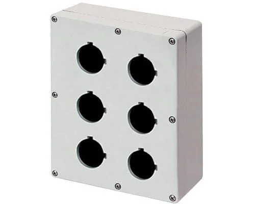 New Elfin - 040C17207ES6 - Aluminium-Drucktastenkasten