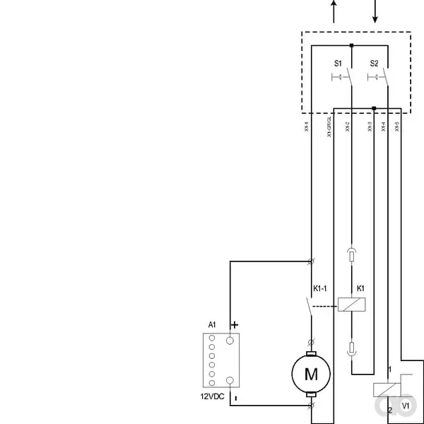 New Elfin - COB81400 - DC-Einheit, elektrisch betaetigt Komplett 4m