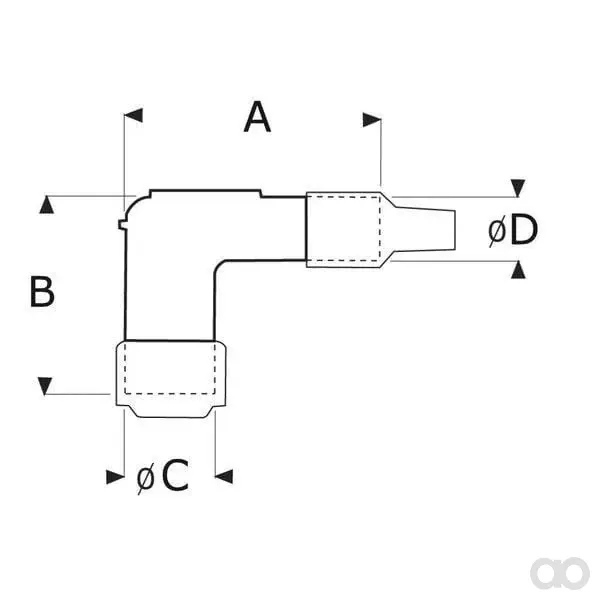 NGK - LB01EHF - NGK Zuendkerzenstecker