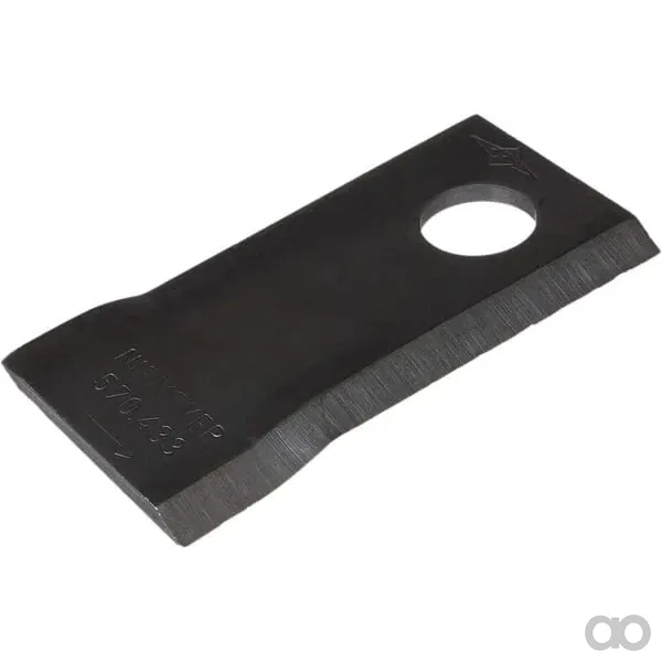Niemeyer - 570433 - Maehewerk-Messer Links 100x48x4mm Bohrung Diameter 19mm 25 Stueck