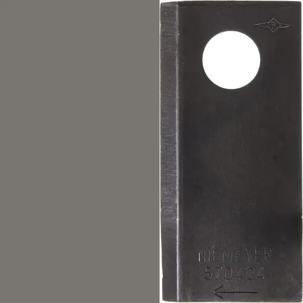 Niemeyer - 570434 - Maehewerk-Messer Rechts 100x48x4 mm Bohrung Diameter 19 mm 25 Stueck
