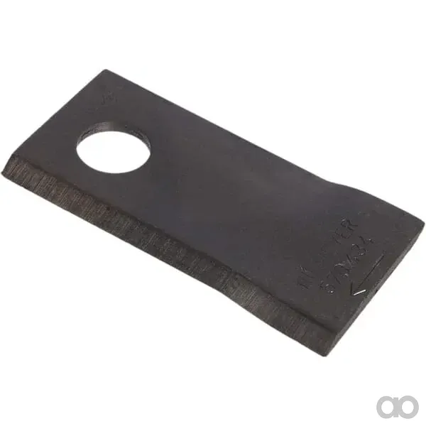 Niemeyer - 570434 - Maehewerk-Messer Rechts 100x48x4 mm Bohrung Diameter 19 mm 25 Stueck
