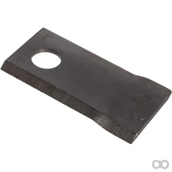 Niemeyer - 570446 - Maehwerk-Messer Rechts 102x48x4 mm Bohrungsdurchmesser 19 mm Geeignet fuer Niemeyer
