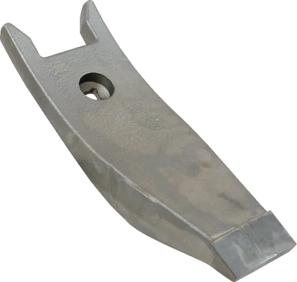 Non Branded - 00311069N - Kultivatorschar 255x80x18 mm, Gehaertet, Gebogen, 1 Loch, Geeignet fuer Horsch