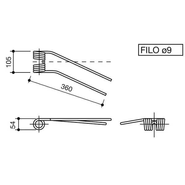 Non Branded - 107SVN - Federzinke Galfre Links