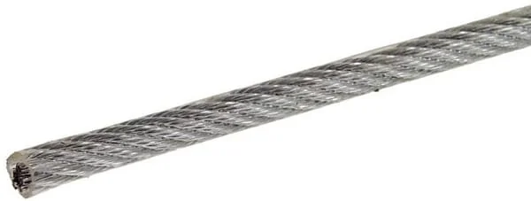 Non Branded - 1560201302 - PVC-Beschichtetes Stahlseil, 2 mm