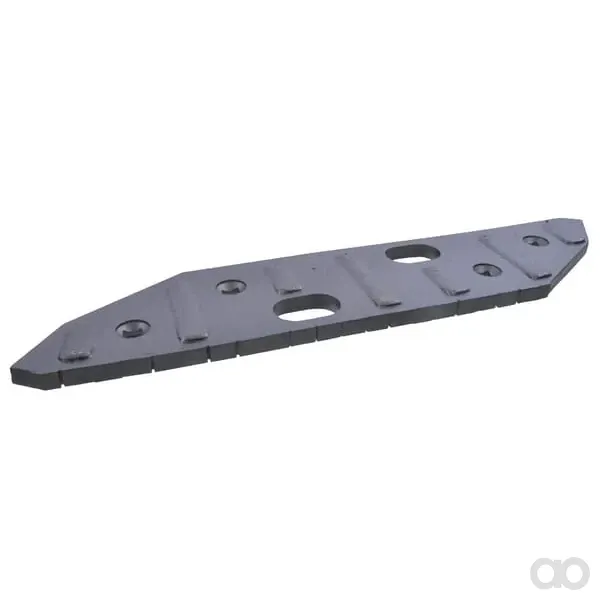 Non Branded - 173388DCN - Pflugschuh Beidseitig Nr. 3 Aus Karbid Rechts