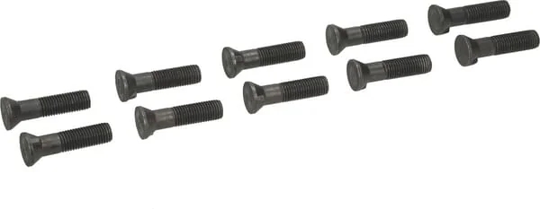 Non Branded - 20801N - Pflugschraube Und Mutter M20x80, 1 Nase DIN604 KL. 8.8