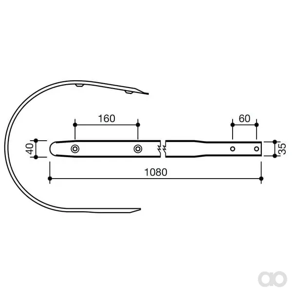 Non Branded - 270024560N - Schaber U-Kanal