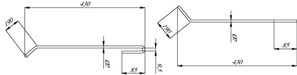 Non Branded - 3750300N - Harrow-Zinke Lang RH Fuer Amazone Konzipiert