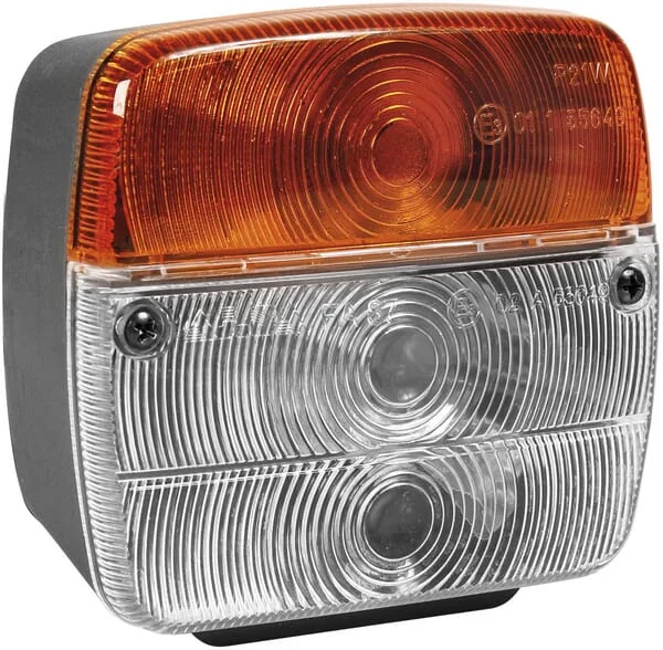 Non Branded - 486591 - Richtungs- Und Standlicht, Eckig, Weiss/Amber, Aufschraubbar