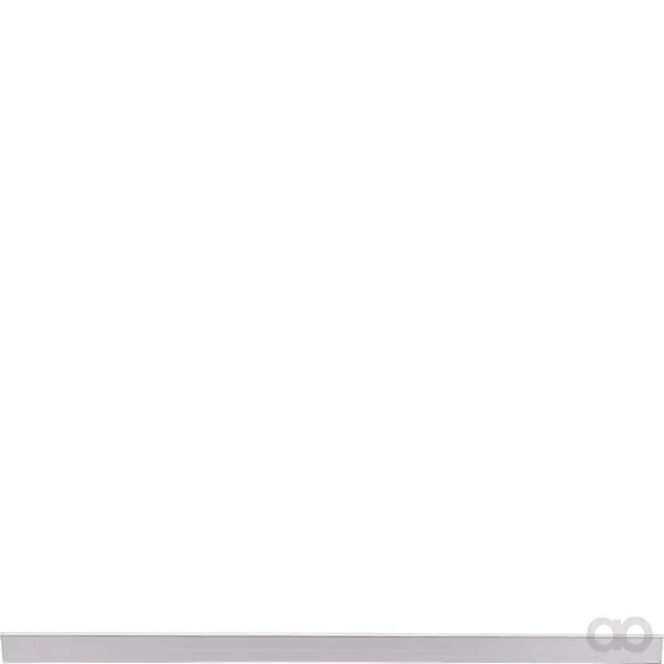 Non Branded - 51600009 - Preisschiene Mit Magnetband 12mm, 1000 X 73mm, Schwarz